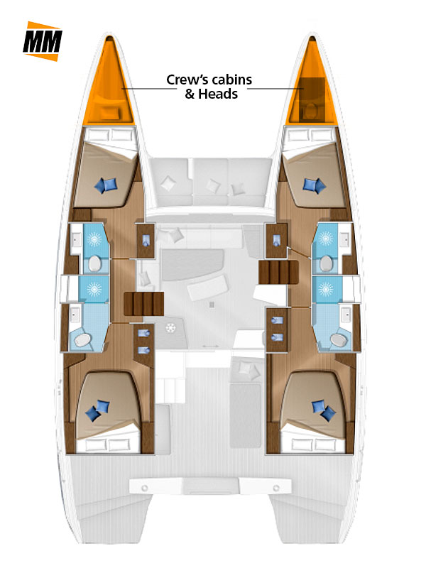 Kireina cabins layout